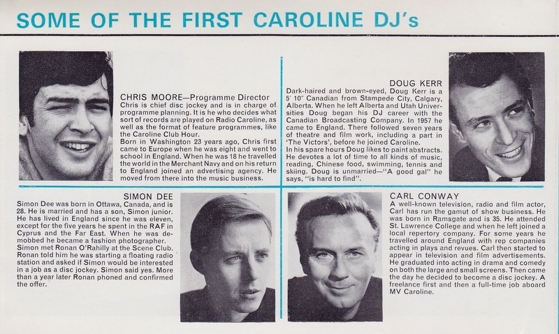 Caroline Club booklet