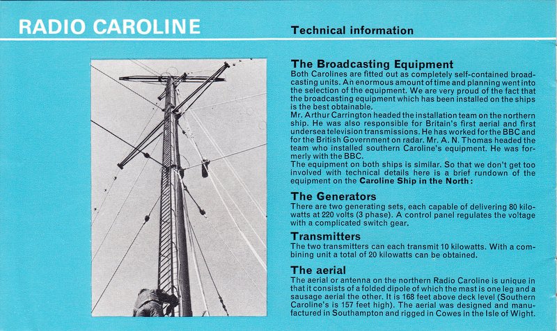 Caroline Club booklet