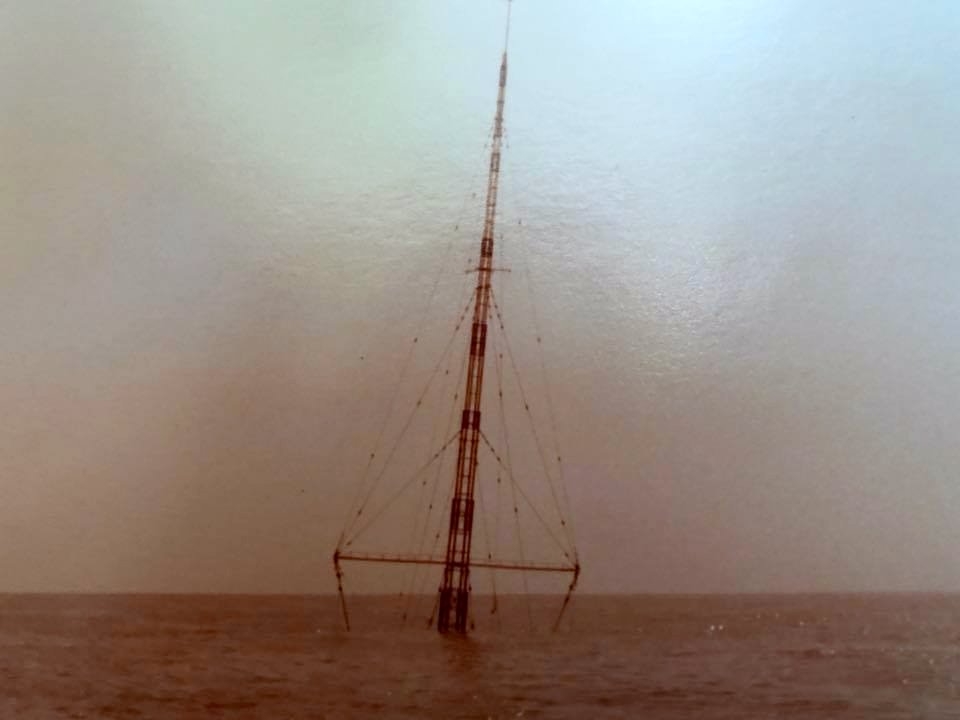 Caroline's aerial mast