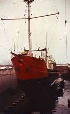 mv Mi Amigo after the refit