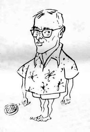 caricature of Harry Putnam