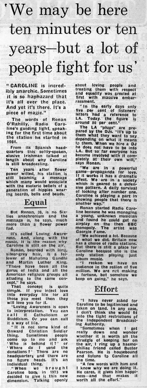 Evening News 14 March 1978
