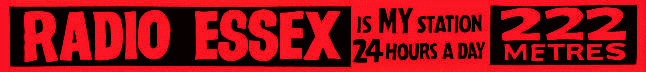 Radio Essex car sticker