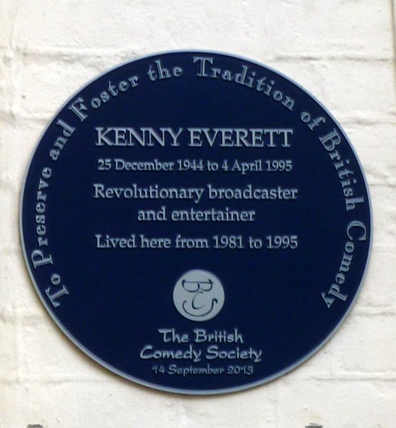 Kenny Everett plaque