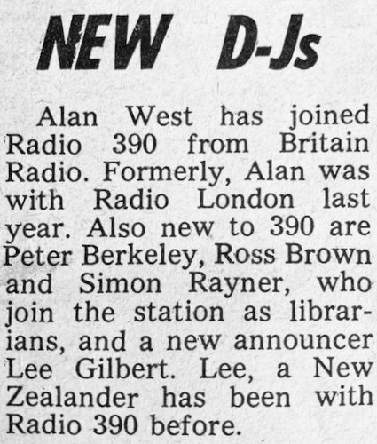 Radio News cutting