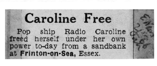 Evening News cutting
