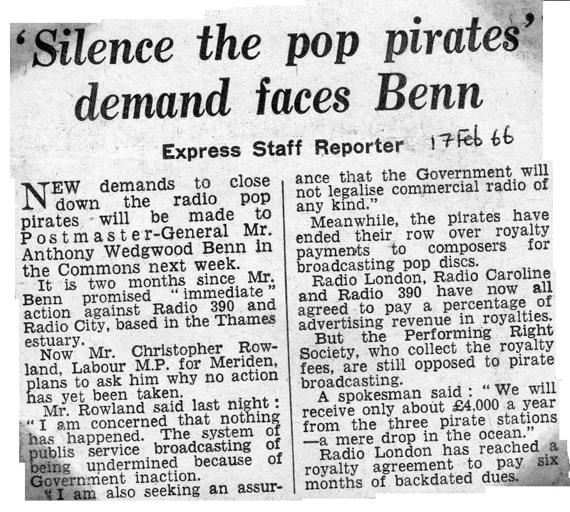 Daily Express cutting