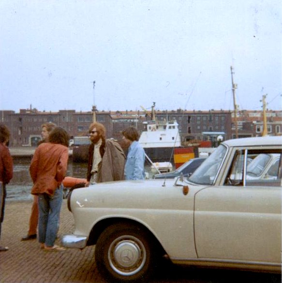 On the harbour front in Scheveningen