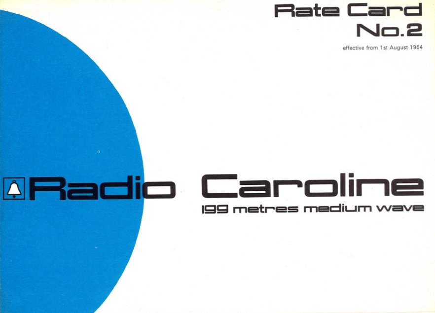 Radio Caroline's second rate card