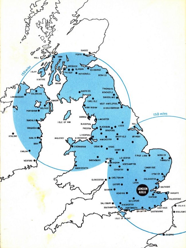 Radio Caroline's second rate card