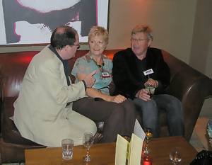 Tony Currie, Cathy Spence and Ben Healy