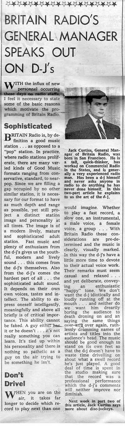 Radio News cutting