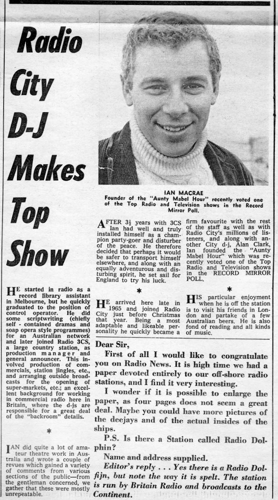 Radio News cutting