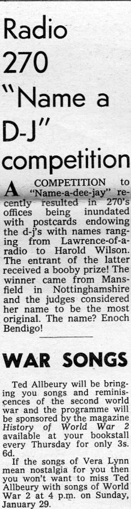 Radio News cutting