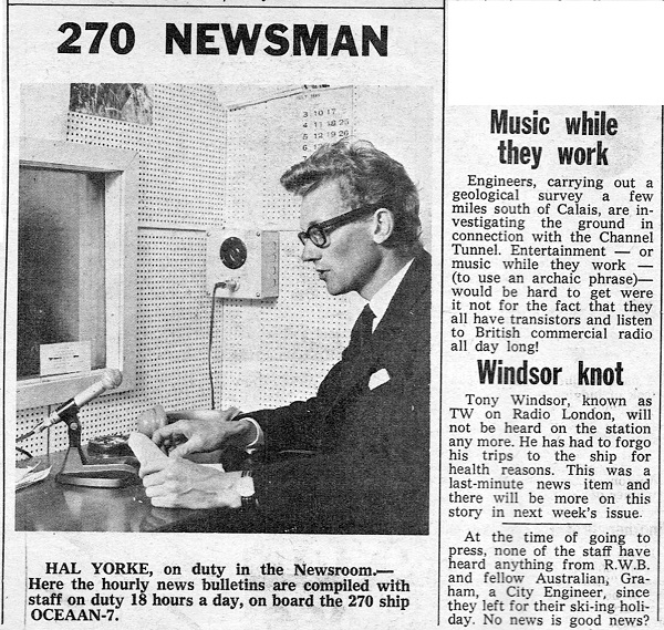 Radio News cutting