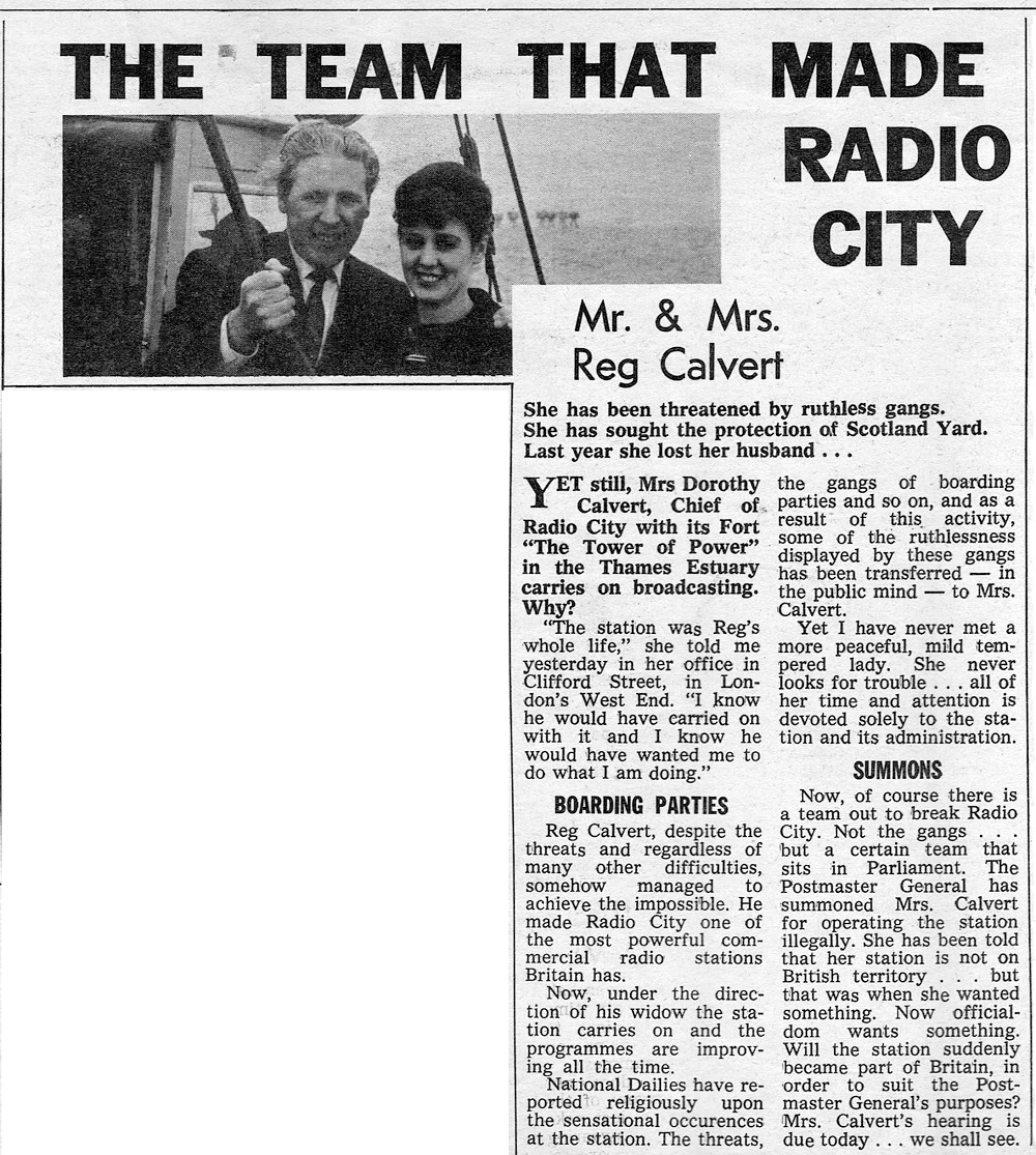 Radio News cutting