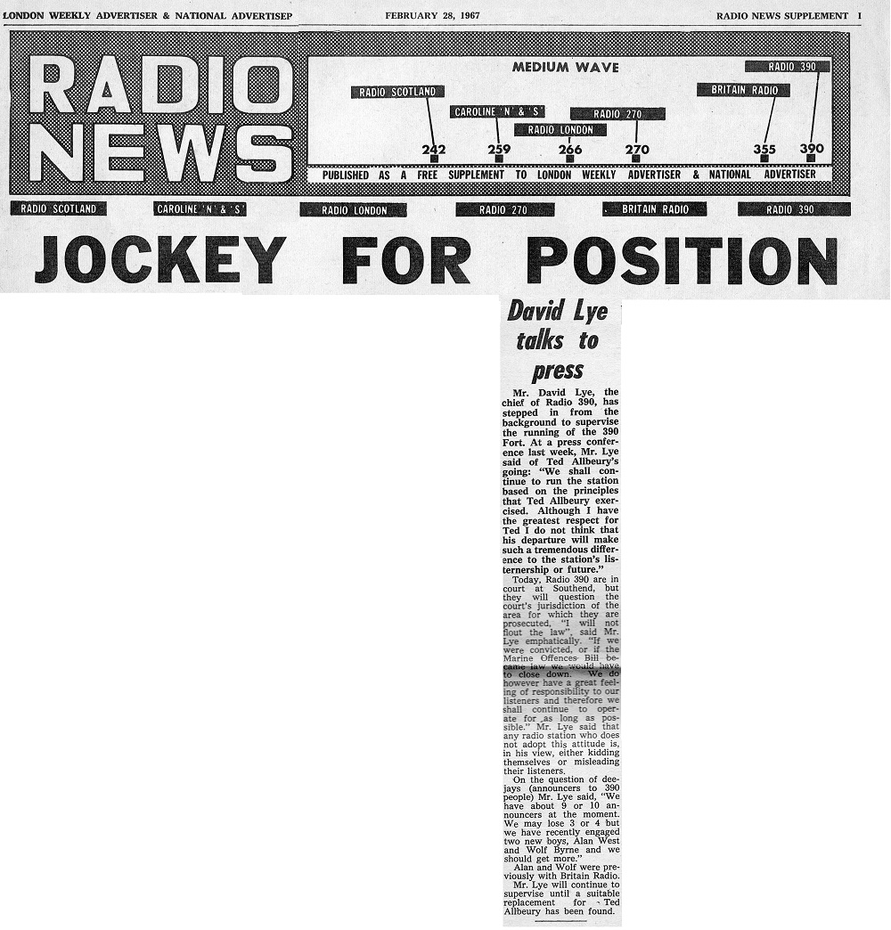 Radio News cutting