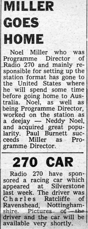 Radio News cutting