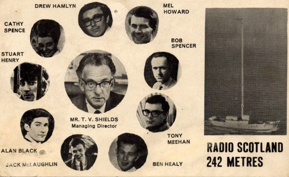 Radio Scotland promotional card