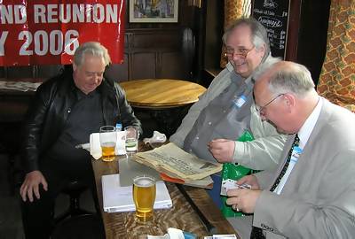 Mark Sloane, Dave MacKay and John Ross-Barnard