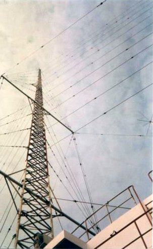 Radio Caroline aerial mast