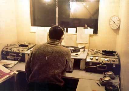 Paul Beresford in the studio