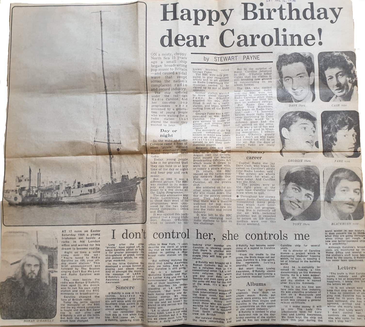Evening News 14 April 1979