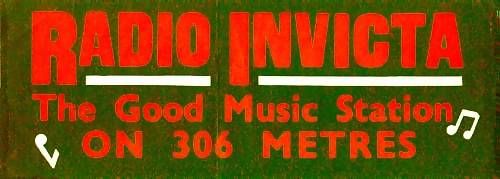 Radio Invicta car sticker