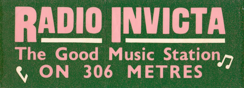 Radio Invicta car sticker