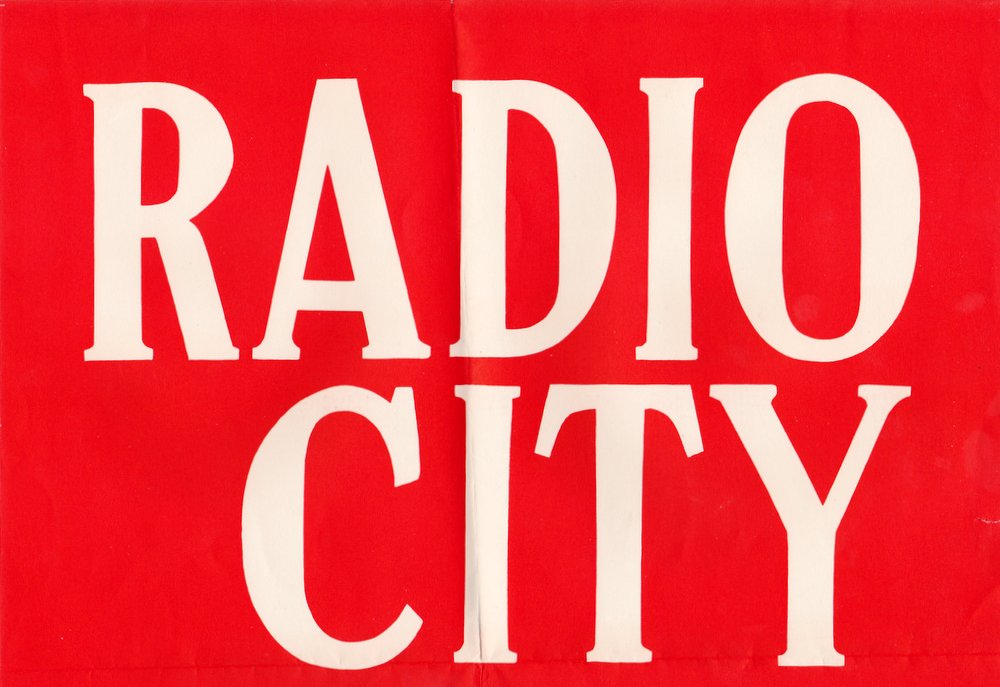 Radio City poster