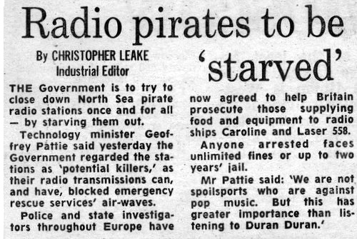 cutting from the Mail on Sunday