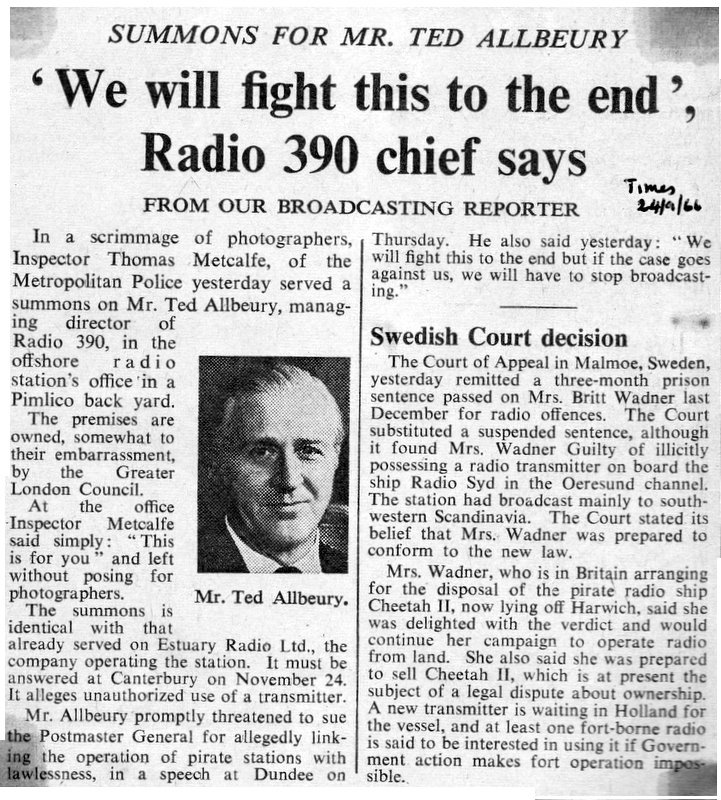 The Times cutting