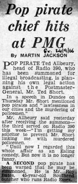 Daily Express cutting