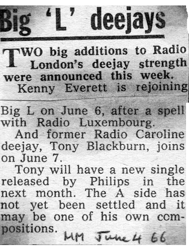 Melody Maker cutting