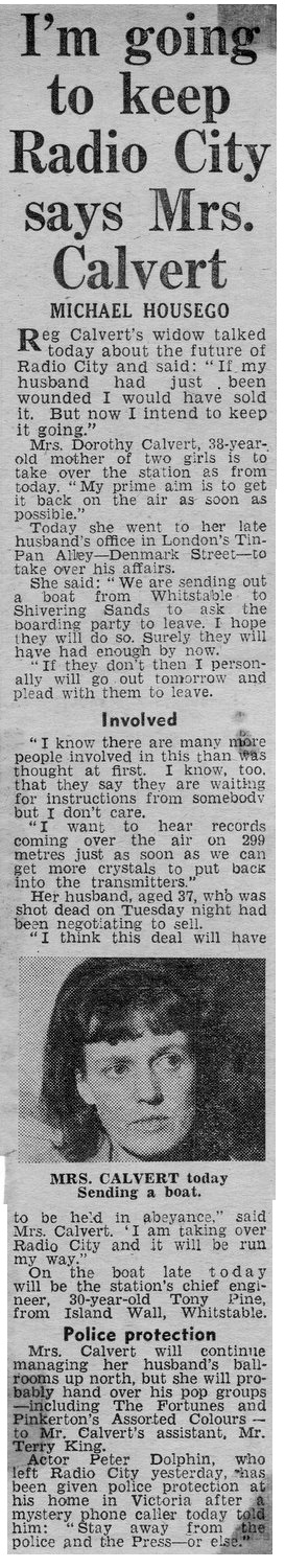 Evening Standard cutting