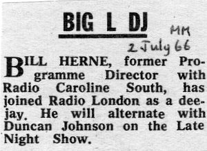 Melody Maker cutting