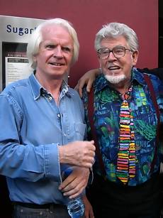 Rolf Harris and Ronan O'Rahilly