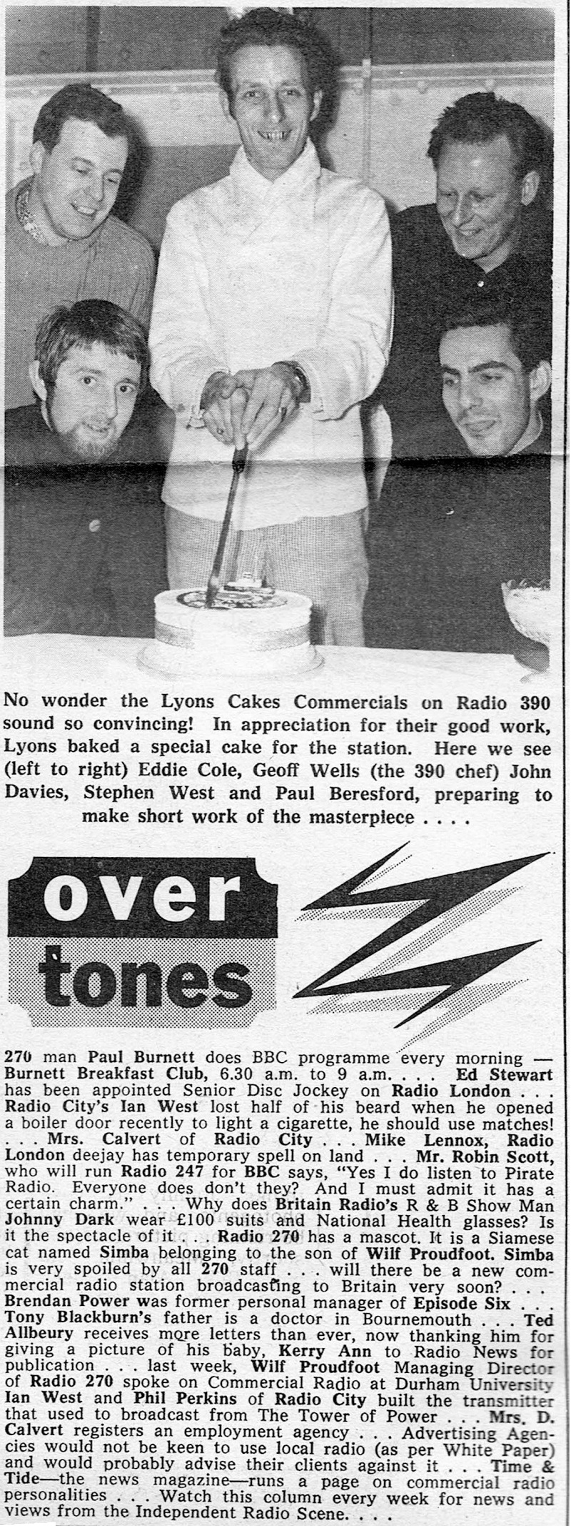 Radio News cutting