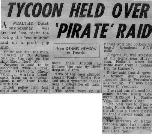 Daily Mirror cutting