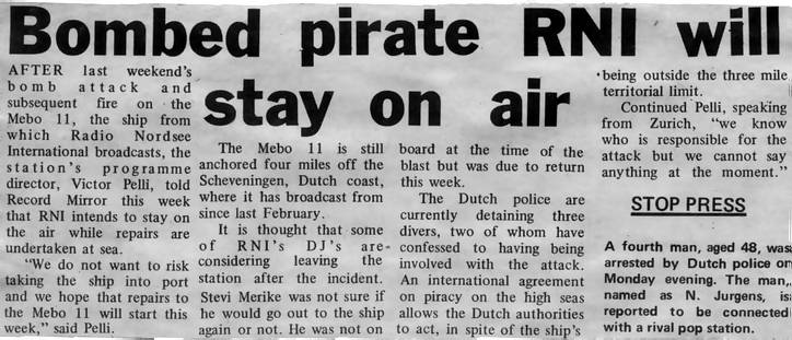 Record Mirror cutting