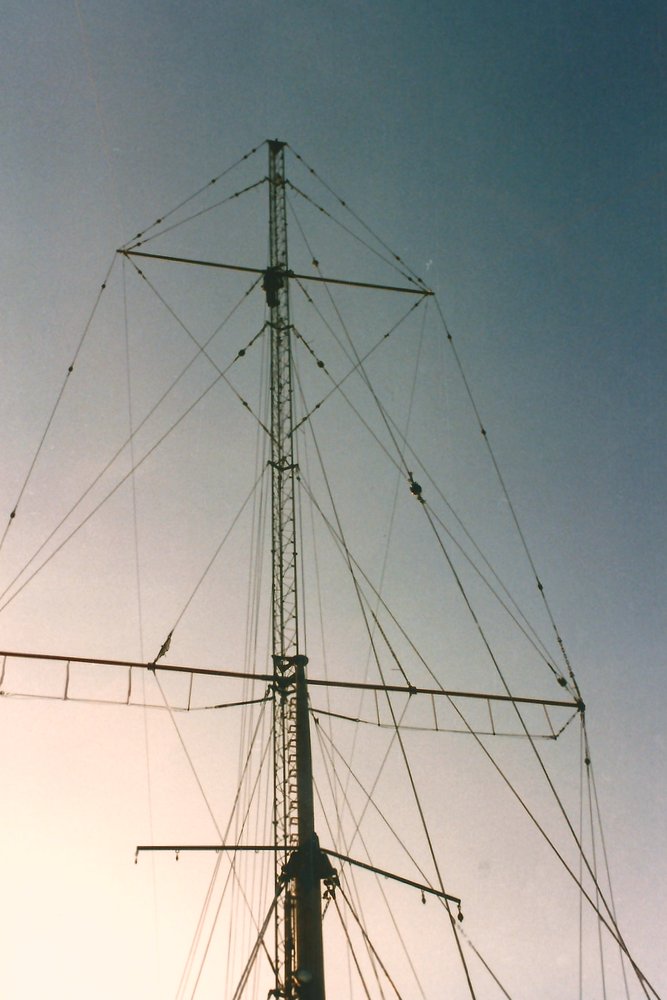 building the mast